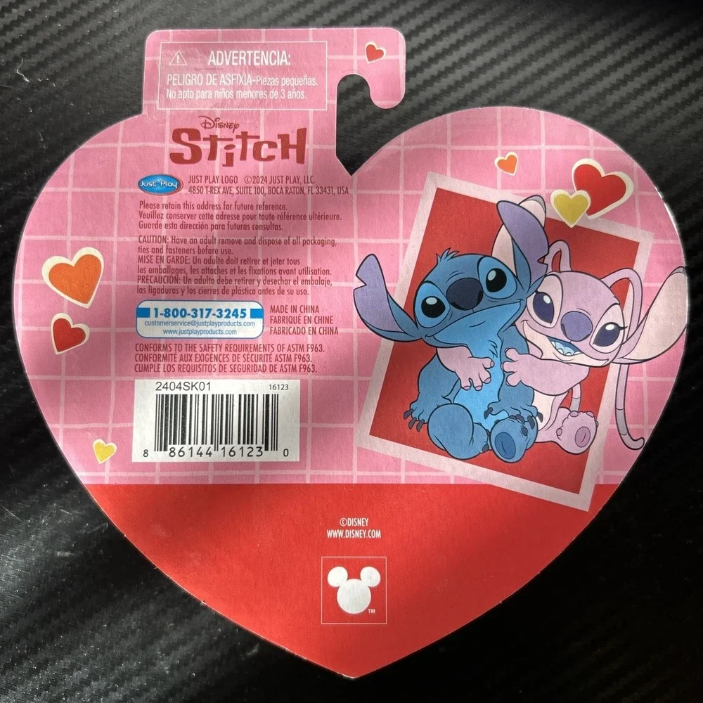 2024 - JustPlay Disney - STITCH & ANGEL - Perfect Pairs Figure - Valentine‎ Set